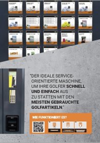 GOLF VERKAUFSAUTOMAT GOLF VERKAUFSAUTOMAT
