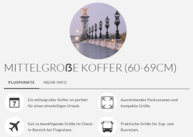 Mittel große Koffer (60-69 cm) Mittel große Koffer (60-69 cm)