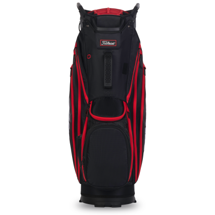 Titleist Lightweight 14 Cartbag Anthrazit-Schwarz-Rot