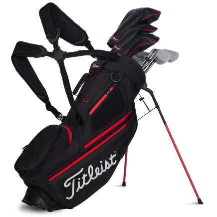 Titleist Hybrid 5 Standbag Sleet-White-Navy