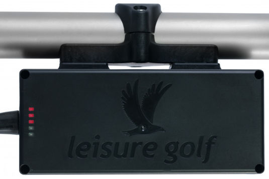 Leisure & Sports Taurus Slim Line Edelstahl Poliert Bundle Angebot (Tasche, Scorekartenhalter, Schirmhalter, Steckschlüssel, Achsschutzkappen)