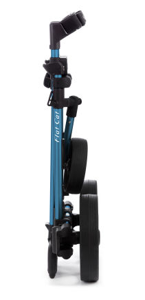 Flat Cat Push 3-Rad Trolley Deep-Blue