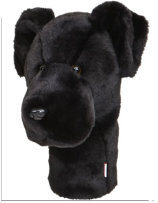 Daphne Black Labrador Driver Headcover