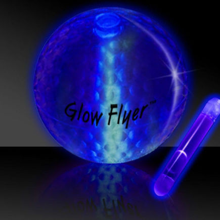 Masters Glow Flyer Golfball Blau