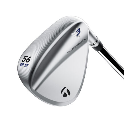 Taylor Made Milled Grind 3 Wedge Chrome 56°/12° Stahl Dynamic Gold Flex: S200 Rechtshand