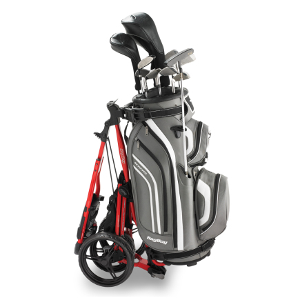 Bag Boy Express DLX Trolley silber