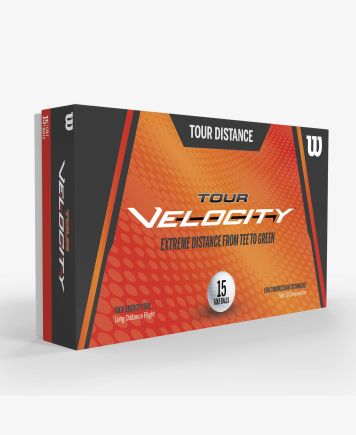 Wilson Tour Velocity (15 Bälle) Weiß