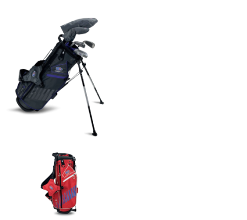 Orgahead UL54 5-Schläger-Stand-Bag-Set Grau-Lila