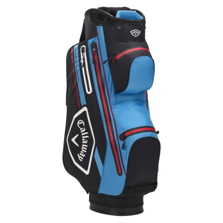 Callaway Chev Dry 14 Cartbag Schwarz-Blau-Rot