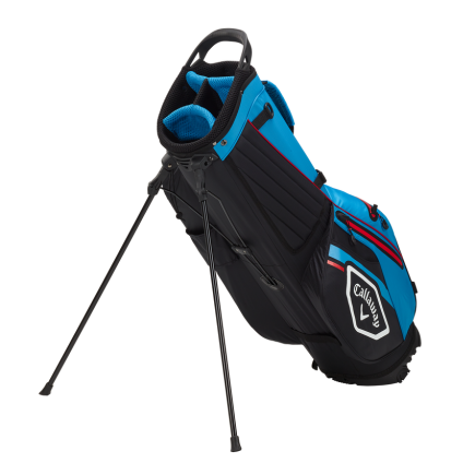 Callaway Chev Dry Standbag Black-Cyan-FireRed