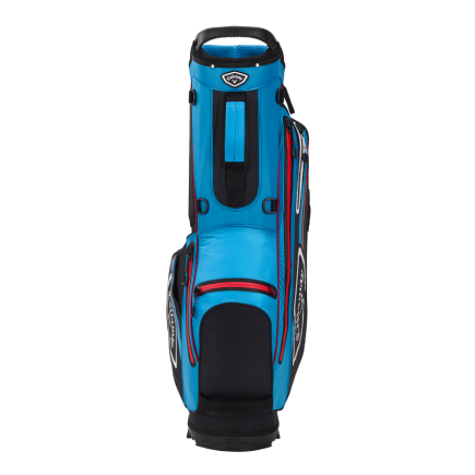 Callaway Chev Dry Standbag Black-Cyan-FireRed