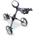 Motocaddy Cube 3 Push Trolley Graphite-Blau