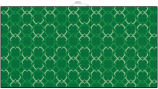 DEVANT  Green Shamrocks Towel