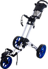 Fast Fold Flex 360 Trolley Weiß-Blau