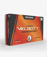 Wilson Tour Velocity (15 Bälle) Weiß