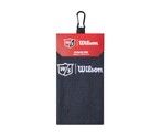 Wilson Tri Fold Towel Schwarz