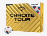 Callaway Chrome Tour TruTrack Golfbälle Dutzend