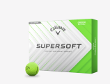 Callaway Supersoft Matte Green Golf Balls Dutzend