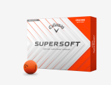 Callaway Supersoft Matte Orange Golf Balls Dutzend