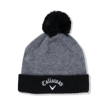 Callaway Tour Authentic Pom Beanie Dunkelgrau-Schwarz