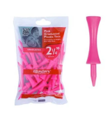 Masters Plastic Graduated Tees 2 1/4 57 mm bag 25 Pink