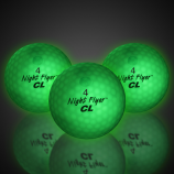  Night Flyer Golf Balls grün