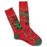 Pieper Rocking Raindeer Red Herren Socken Größe 41-43