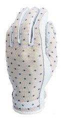 Designer B/W Dots Damenhandschuh