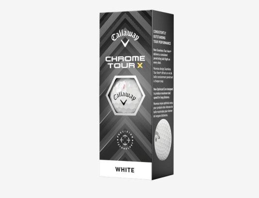 Callaway Chrome Tour X Golfbälle Dutzend