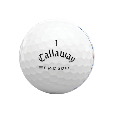 Callaway ERC Golfball Triple Track 3-er Sleeve Weiß
