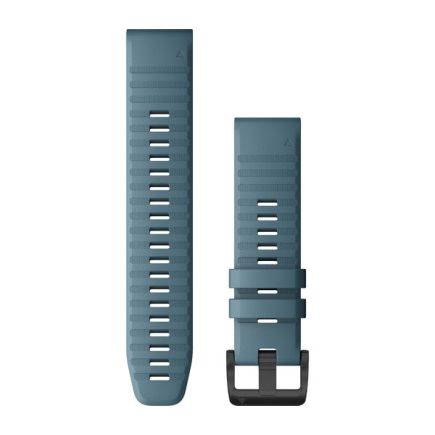 Garmin QuickFit™ 22 Silikon Taubenblau mit Teilen in Schwarz für Model S60/S62