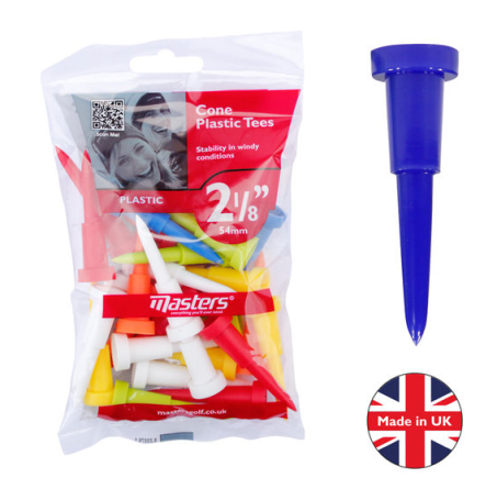 Masters Cone Plastic Tees 2 1/8