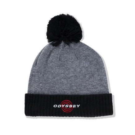 Callaway Tour Authentic Pom Beanie Dunkelgrau-Schwarz