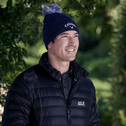 Callaway Tour Authentic Pom Beanie Marine