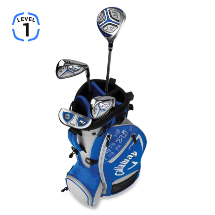 Callaway Junior XJ2 Level 1 (95-118 cm Körpgergröße) Blau Linkshand