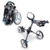 Motocaddy Cube 3 Push Trolley Graphite-Blau