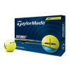 Taylor Made Distance+ Golfbälle gelb Dutzend