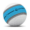 Taylor Made TP5x Stripe Neon blaue Golfbälle Dutzend
