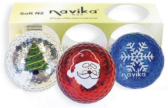 Pieper Golfbälle X-mas 3-er Set Pieper Golfbälle X-mas 3-er Set