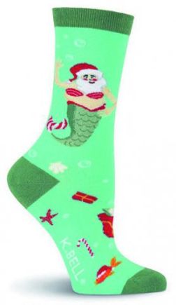 Pieper Mermaid Santa Turquise Damen Socken Größe 37-40