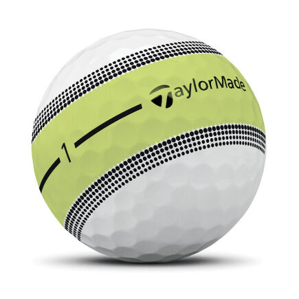 Taylor Made Tour Response Stripe Golfbälle neongelb