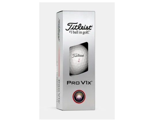 Titleist Pro V1x 3er Sleeve Spielnummer 7